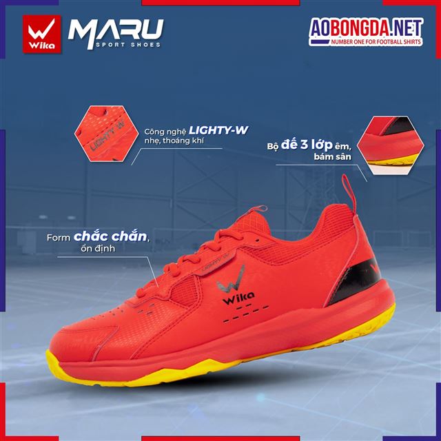 Giày Thể Thao Wika Maru Đỏ