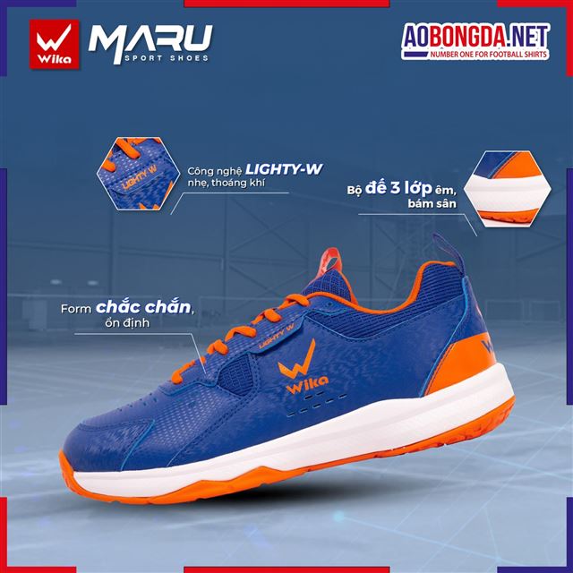 Giày Thể Thao Wika Maru Xanh Dương