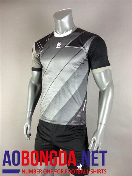 Mẫu áo không logo Kool Crest xám