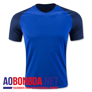 Mẫu áo Pháp xanh tím than không logo