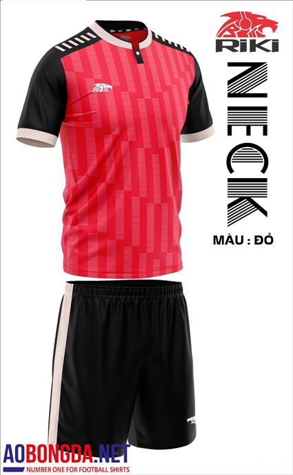 Áo Không logo Neck đỏ