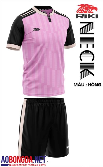 Áo Không logo neck hồng