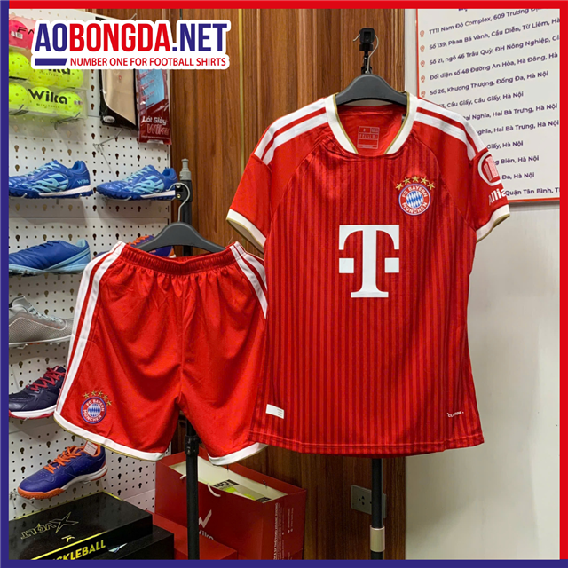 Áo Bóng Đá Câu Lạc Bộ Bayern Đỏ 2026-2027