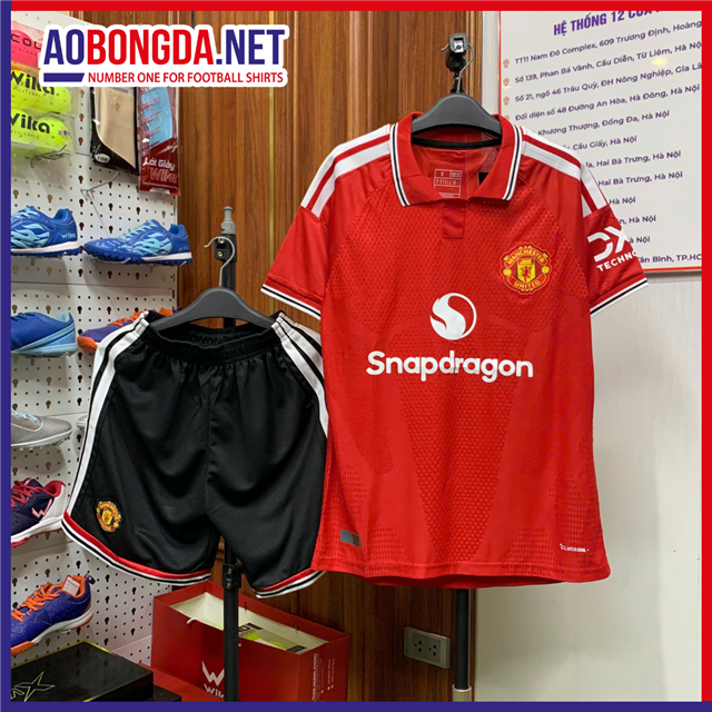 Áo Bóng Đá Câu Lạc Bộ Manchester United Đỏ 2026-2027