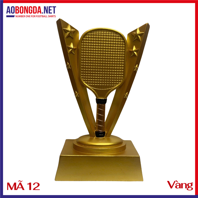 Kỷ Niệm Chương Pickleball Mã 12 Vàng