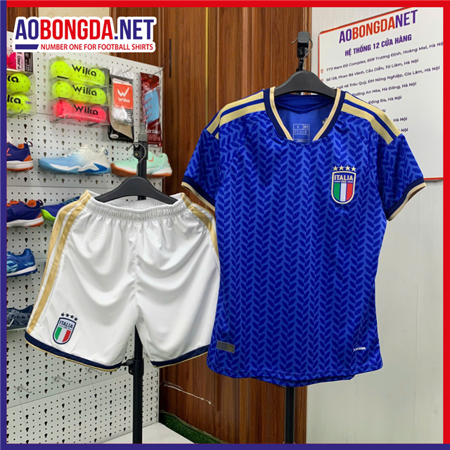 Áo Bóng Đá Đội Tuyển Ý Xanh Dương 2026-27