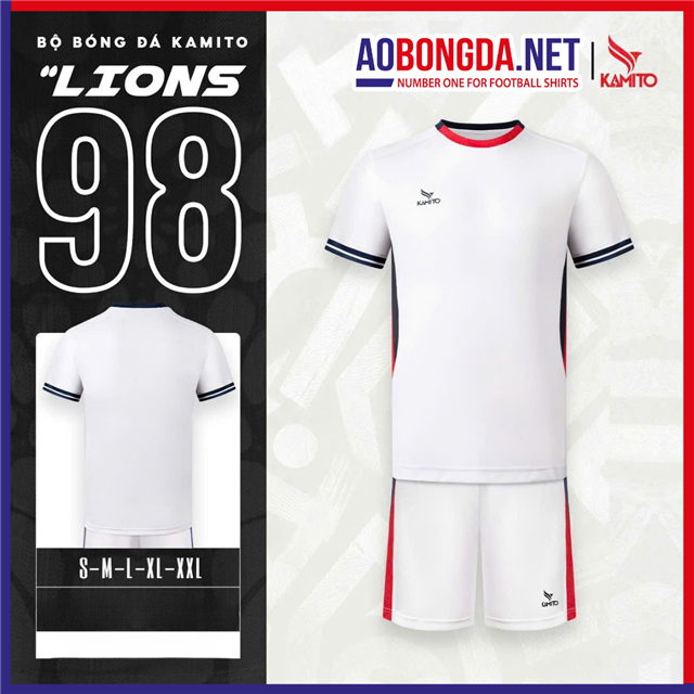 Áo Bóng Đá Không Logo Kamito Lions 98 - World Cup 2026