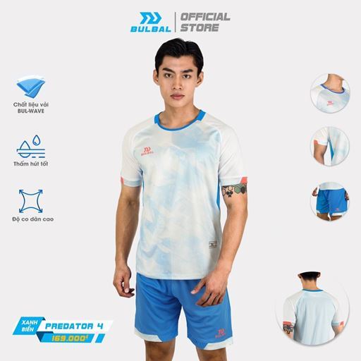Áo Không Logo bulbal Predator 4 xanh biển