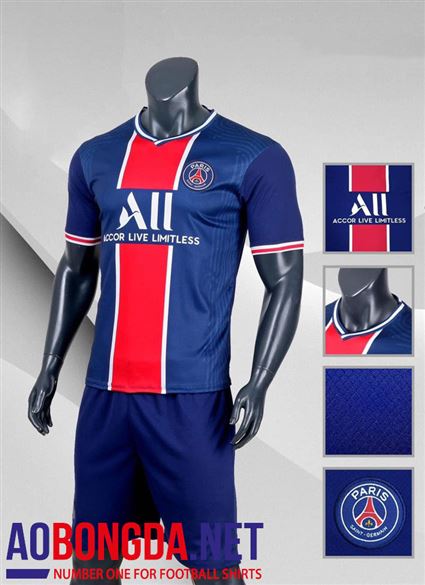Áo Bóng Đá PSG tím than sân nhà 2020-2022
