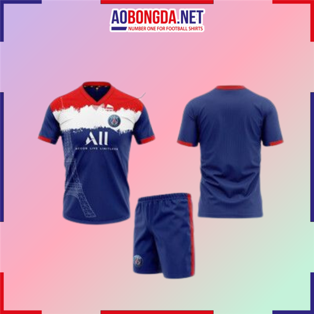 Áo Bóng Đá Câu Lạc Bộ PSG Tím Than Fantasy 2022-2023