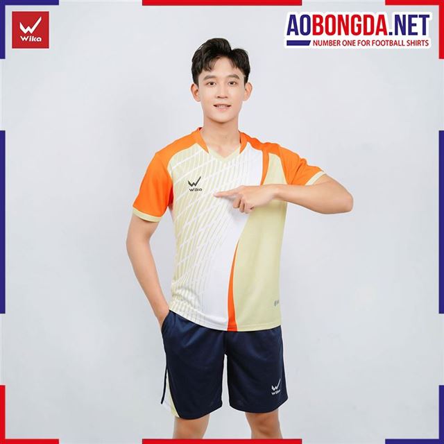 [SALE] Bộ Thể Thao Wika Pazio Nam Vàng Cam