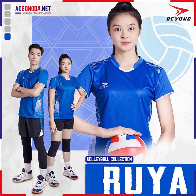 Áo Bóng Chuyền Beyono Ruya Xanh Bích Nữ