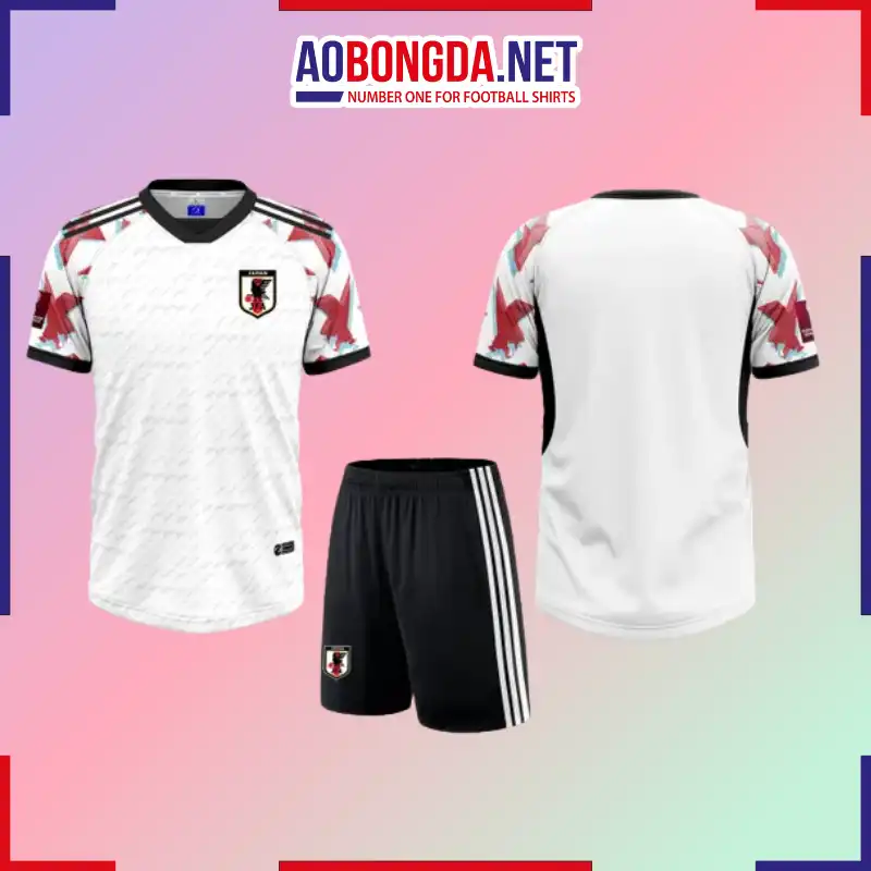 Áo Bóng Đá Đội Tuyển Nhật Trắng World Cup 2022 - 2023