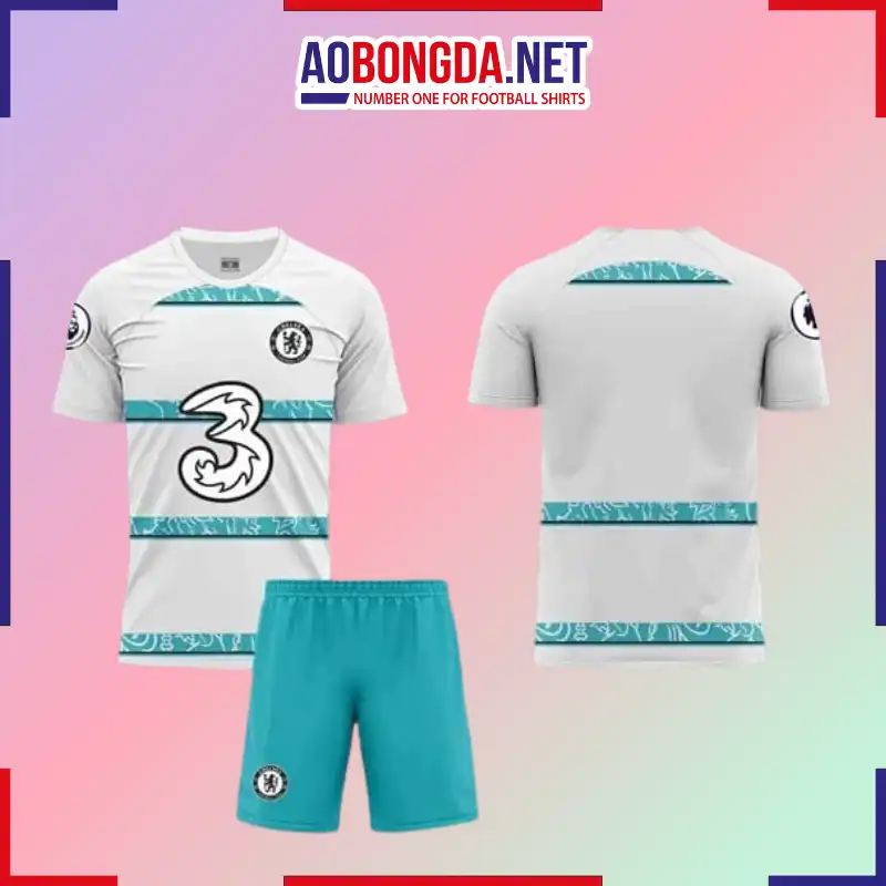 Áo Bóng Đá Câu Lạc Bộ Chelsea Trắng 2022 - 2023