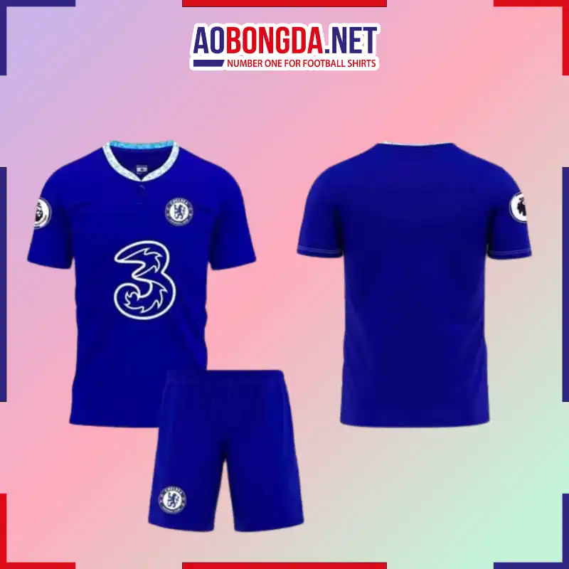 Áo Bóng Đá Câu Lạc Bộ Chelsea Xanh Dương 2022 - 2023