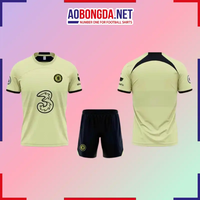 Áo Bóng Đá Câu Lạc Bộ Chelsea Vàng 2022 - 2023