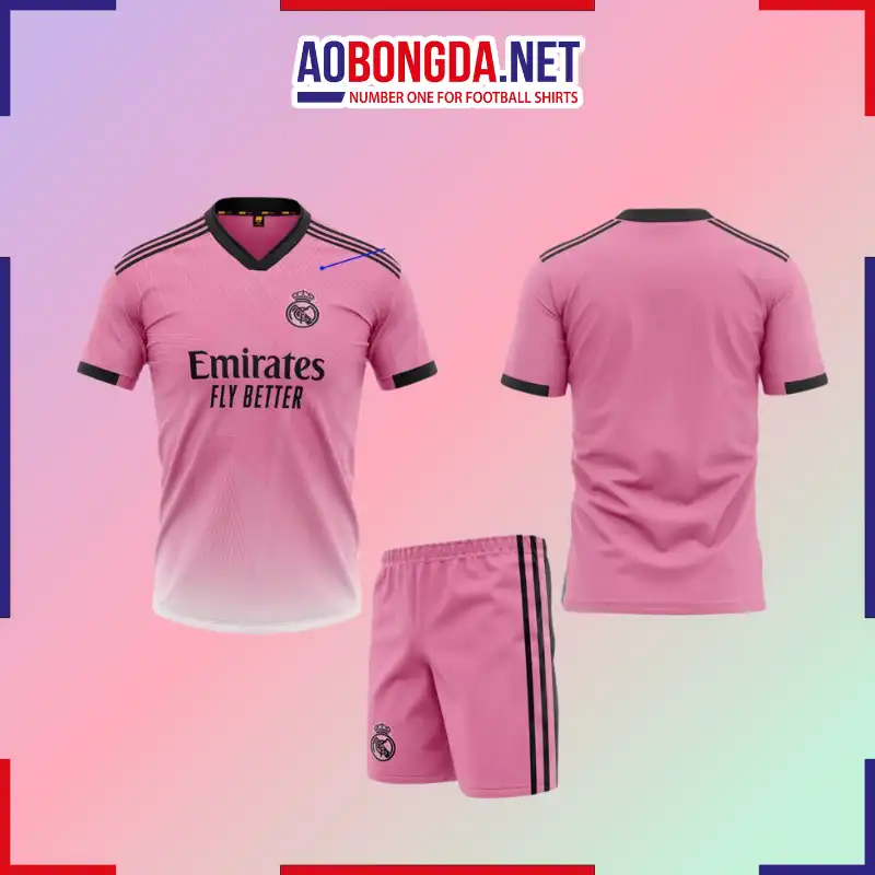 Áo Bóng Đá Câu Lạc Bộ Real Hồng 2022-2023