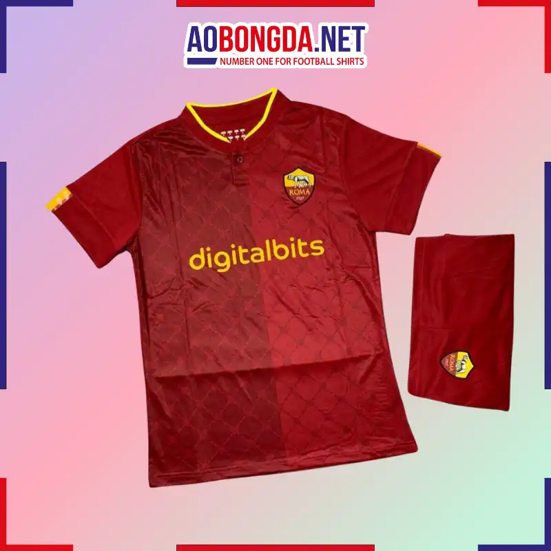 Áo Bóng Đá Câu Lạc Bộ AS Roma Bã Trầu 2023-2024