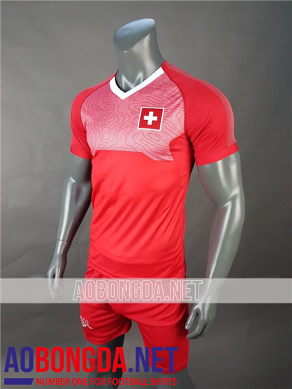 Áo Bóng Đá Thụy Sỹ Đỏ World Cup 2018-2019