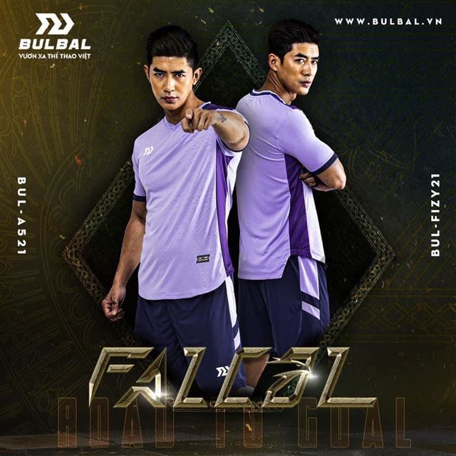 Áo bóng đá không logo Bulbal Falcol Tím