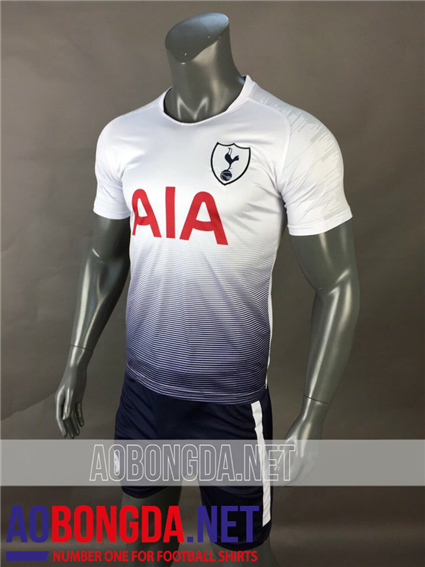 Áo Bóng Đá Tottenham Hotspur trắng loang đen mùa giải 2018-2019