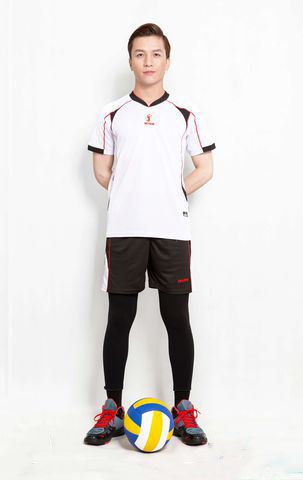 Bộ Quần Áo Bóng Chuyền Beyono Viking Trắng