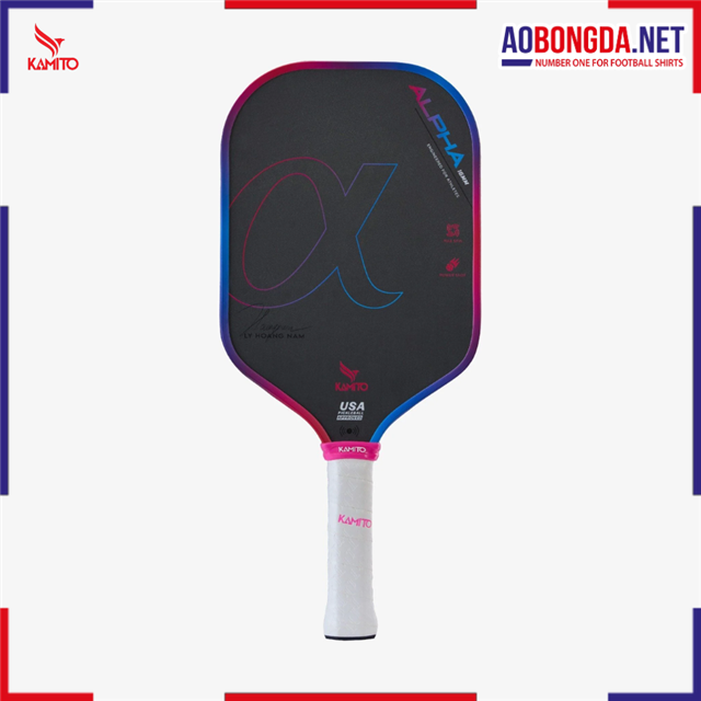Vợt Pickleball Kamito Alpha Đỏ Tím Xanh Lam