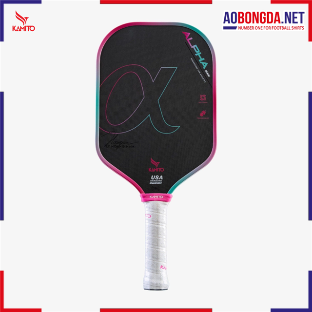 Vợt Pickleball Kamito Alpha Xanh Nước Biển Hồng