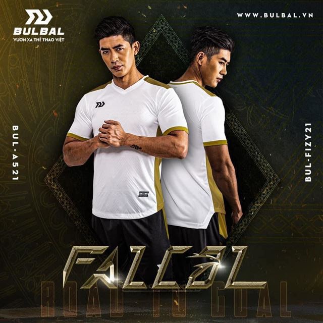 Áo bóng đá không logo Bulbal Falcol Trắng