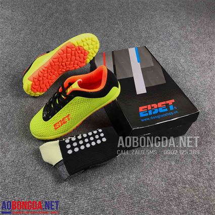 Giầy Bóng Đá Trẻ Em Ebet xanh chuối