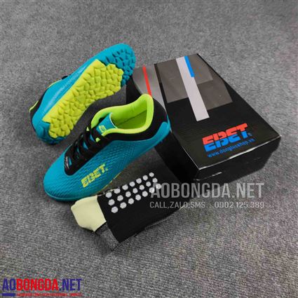 Giầy Bóng Đá Trẻ Em Ebet xanh ngọc