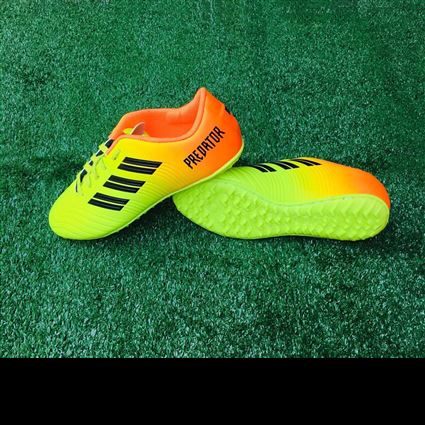 Giầy Bóng Đá Trẻ Em Predator chuối gót cam
