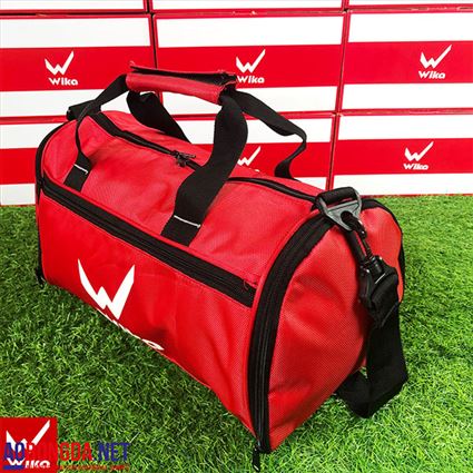 Túi trống Đựng Đồ Bóng Đá Wika đỏ