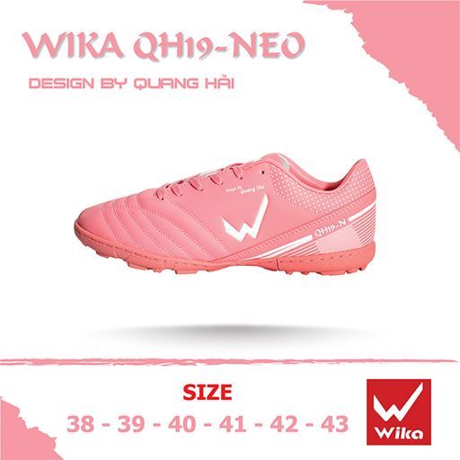 Giày Wika Quang Hải QH19 Neo Hồng