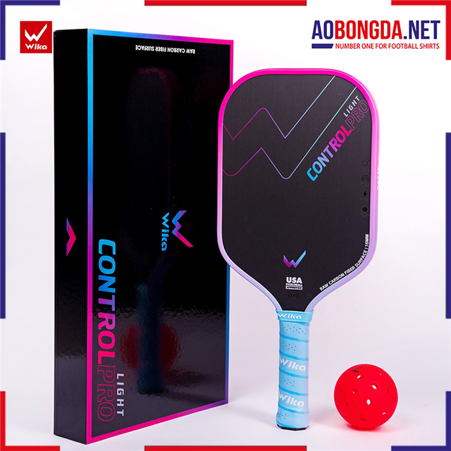 Vợt Pickleball Wika Control Pro Xanh Hồng 