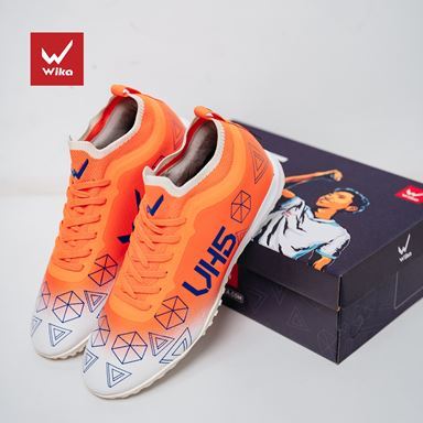 Giày Bóng Đá Wika VH5 Trẻ Em Cam