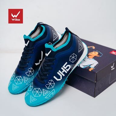 Giày Bóng Đá Wika VH5 Trẻ Em Xanh Navy