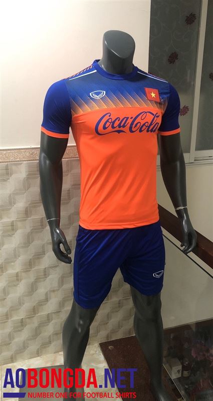 Áo Bóng Đá Đội Tuyển Việt Nam Tập cam mùa giải 2019