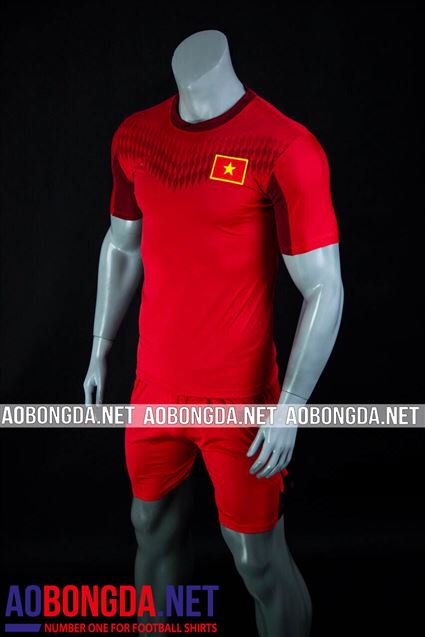 Áo Bóng Đá Đội Tuyển Việt Nam Tập đỏ mùa giải 2020