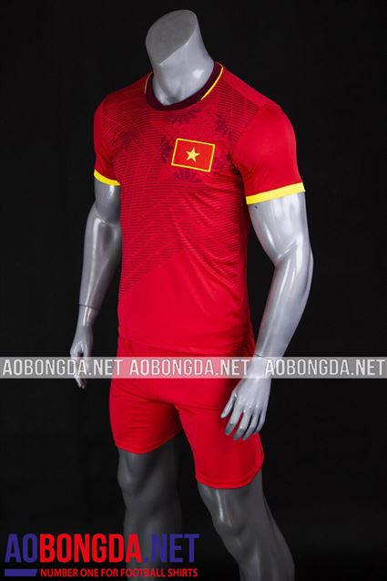 Áo bóng đá đội tuyển Việt Nam đỏ U-23 châu Á 2020