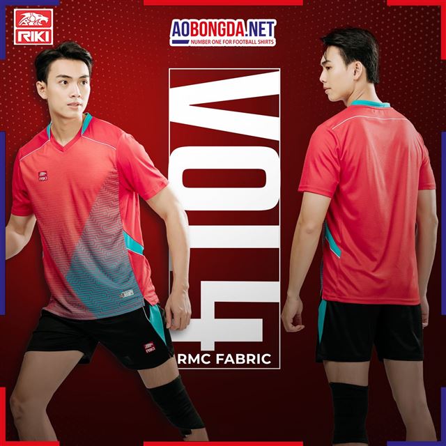 Áo Bóng Chuyền Riki Vol4 Đỏ Nam