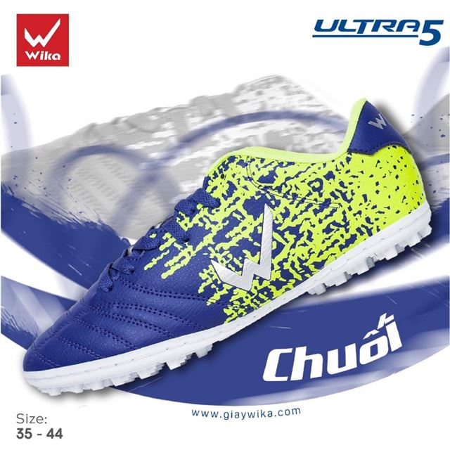 Giày Bóng Đá Wika Ultra 5 Xanh Chuối