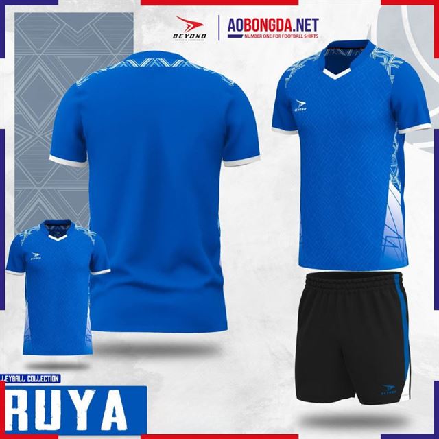Áo Bóng Chuyền Beyono Ruya Xanh Bích Nam 