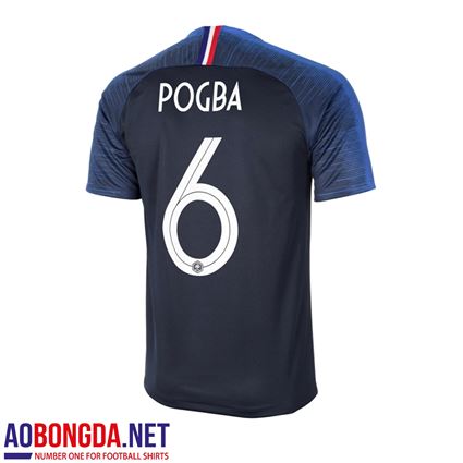 Font áo bóng đá Pháp World Cup 2018