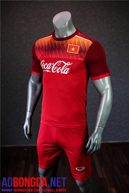 Áo Bóng Đá Đội Tuyển Việt Nam Tập đỏ mùa giải 2019 2020