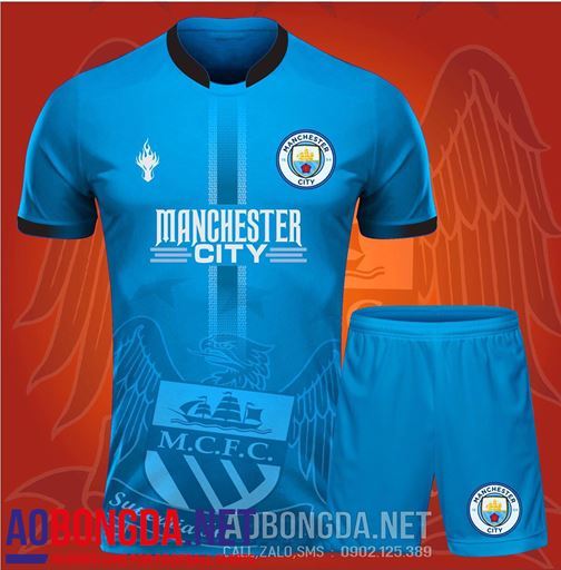 Áo Bóng Đá Manchester City Fan Jersey 2019 - 2020