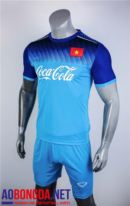 Áo Bóng Đá Đội Tuyển Việt Nam Tập xanh mùa giải 2019