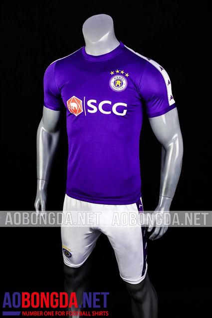 Áo Bóng Đá Hà Nội tím mùa giải 2019