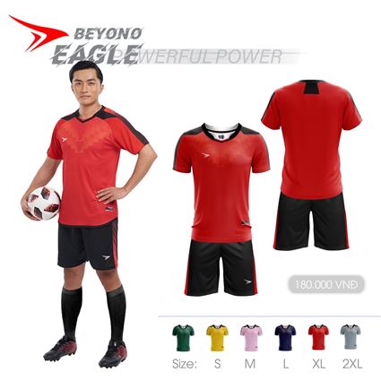 Áo Không Logo Beyono Eagle Đỏ