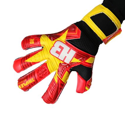 Găng Tay Thủ Môn H3 ROBO Đỏ 1